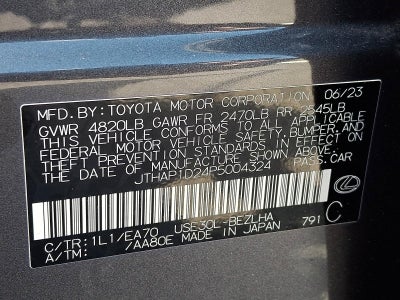 2023 Lexus IS 500 F SPORT Performance Premium RWD