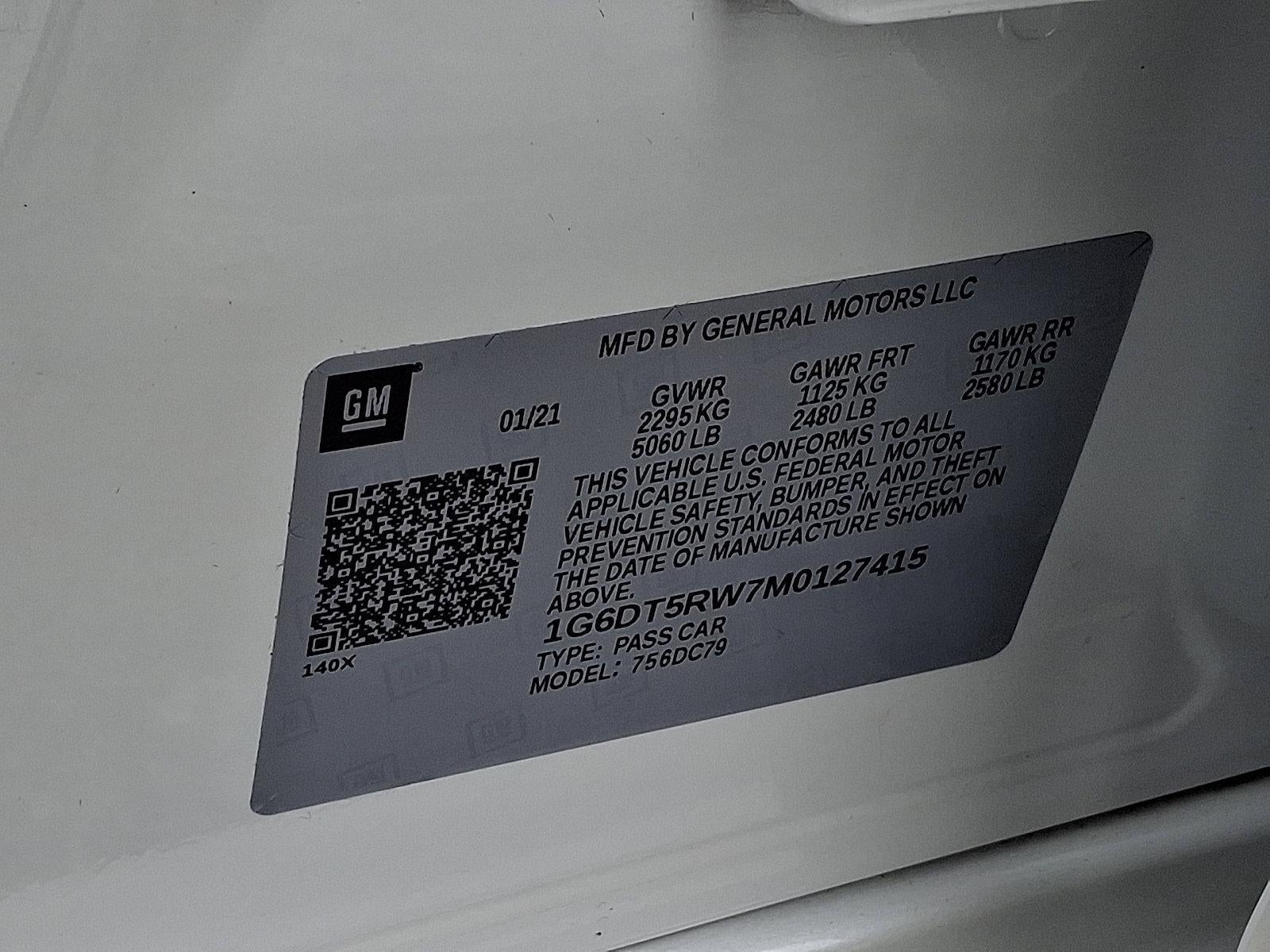 2021 Cadillac CT5 4dr Sdn Premium Luxury