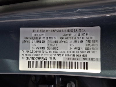 2023 Mazda Mazda CX-30 2.5 S Carbon Edition AWD