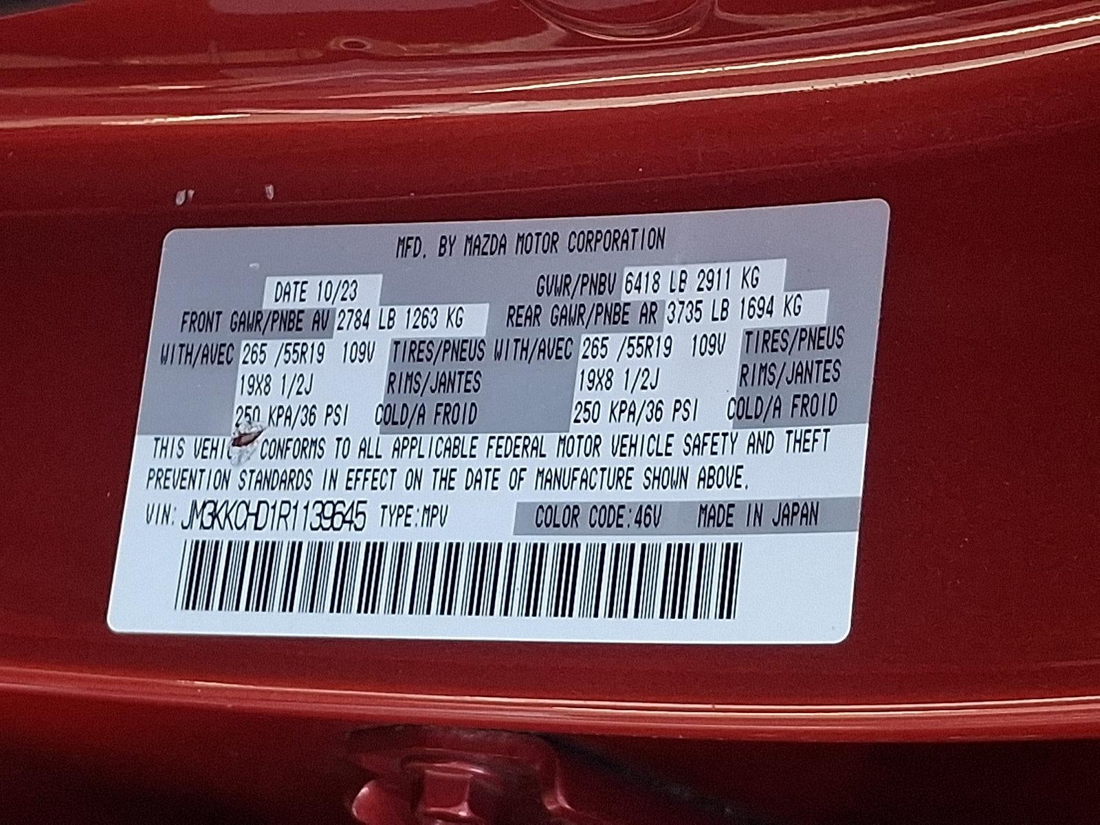 2024 Mazda Mazda CX-90 3.3 Turbo Preferred Plus AWD