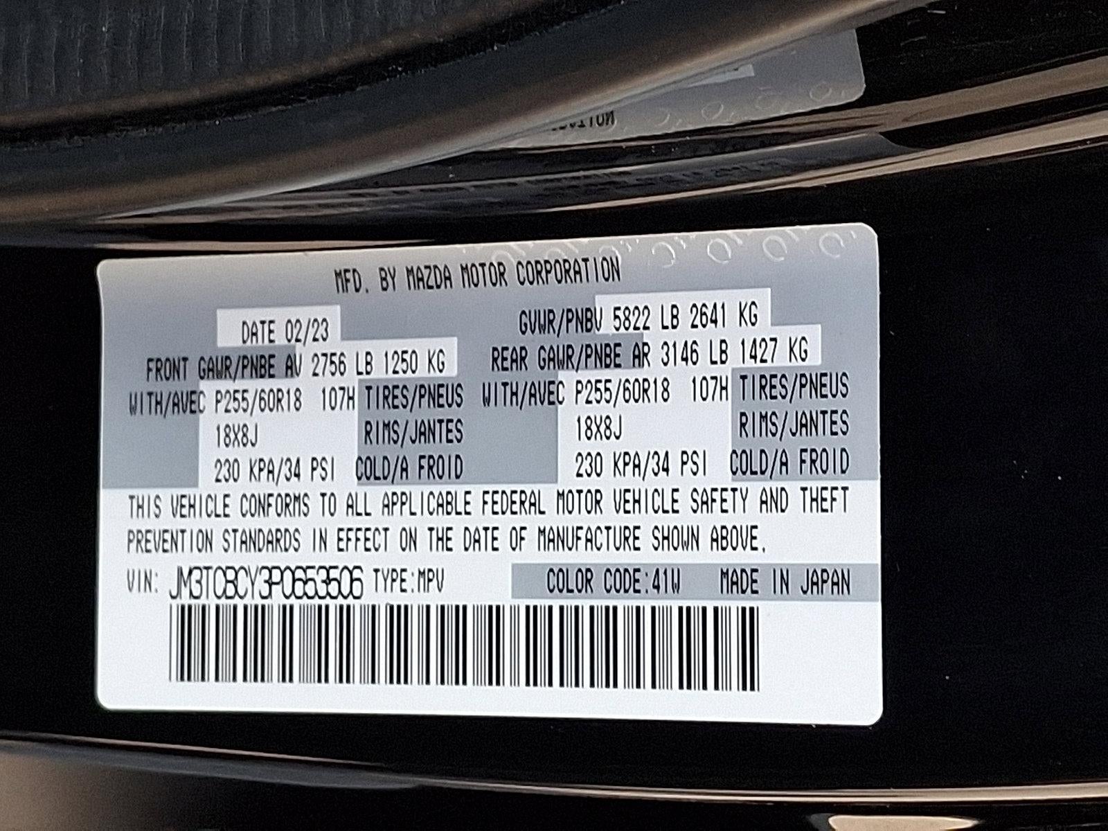 2023 Mazda Mazda CX-9 Touring AWD