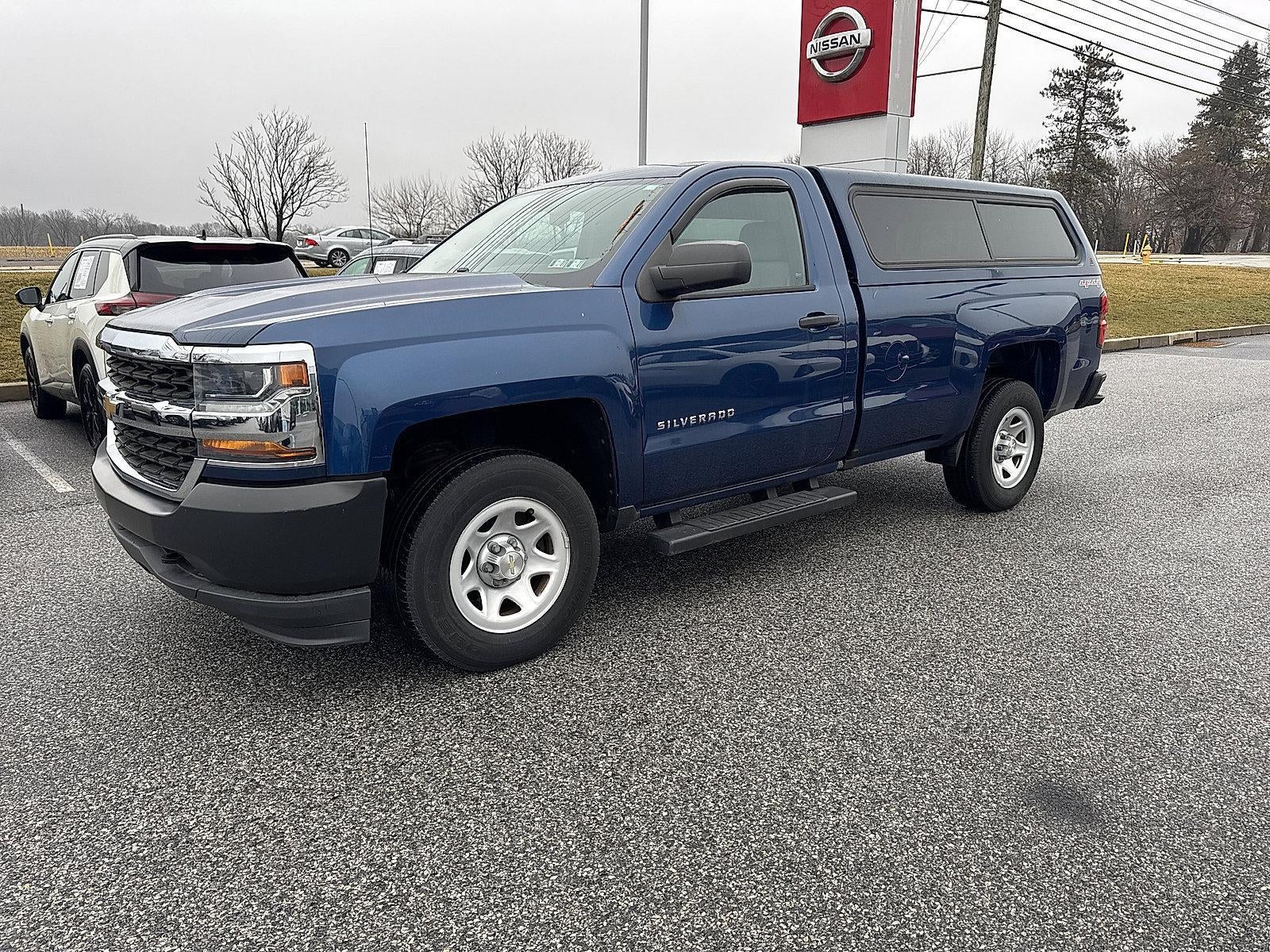 2016 Chevrolet Silverado 1500 Regular Cab Long Box 4-Wheel Drive WT