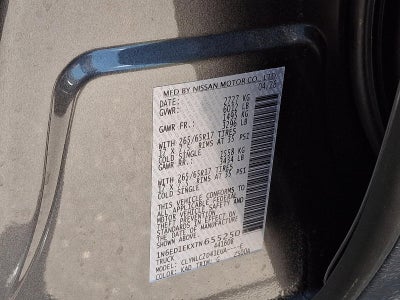 2026 Nissan Frontier Crew Cab SV