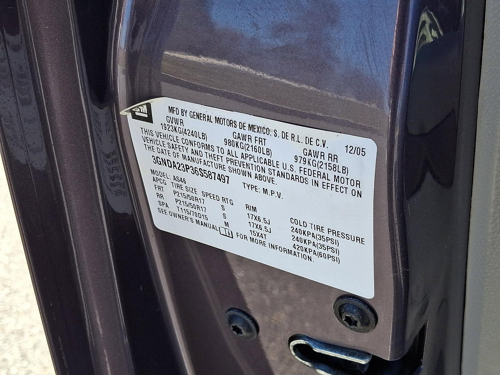 2006 Chevrolet HHR 4dr 2WD LT