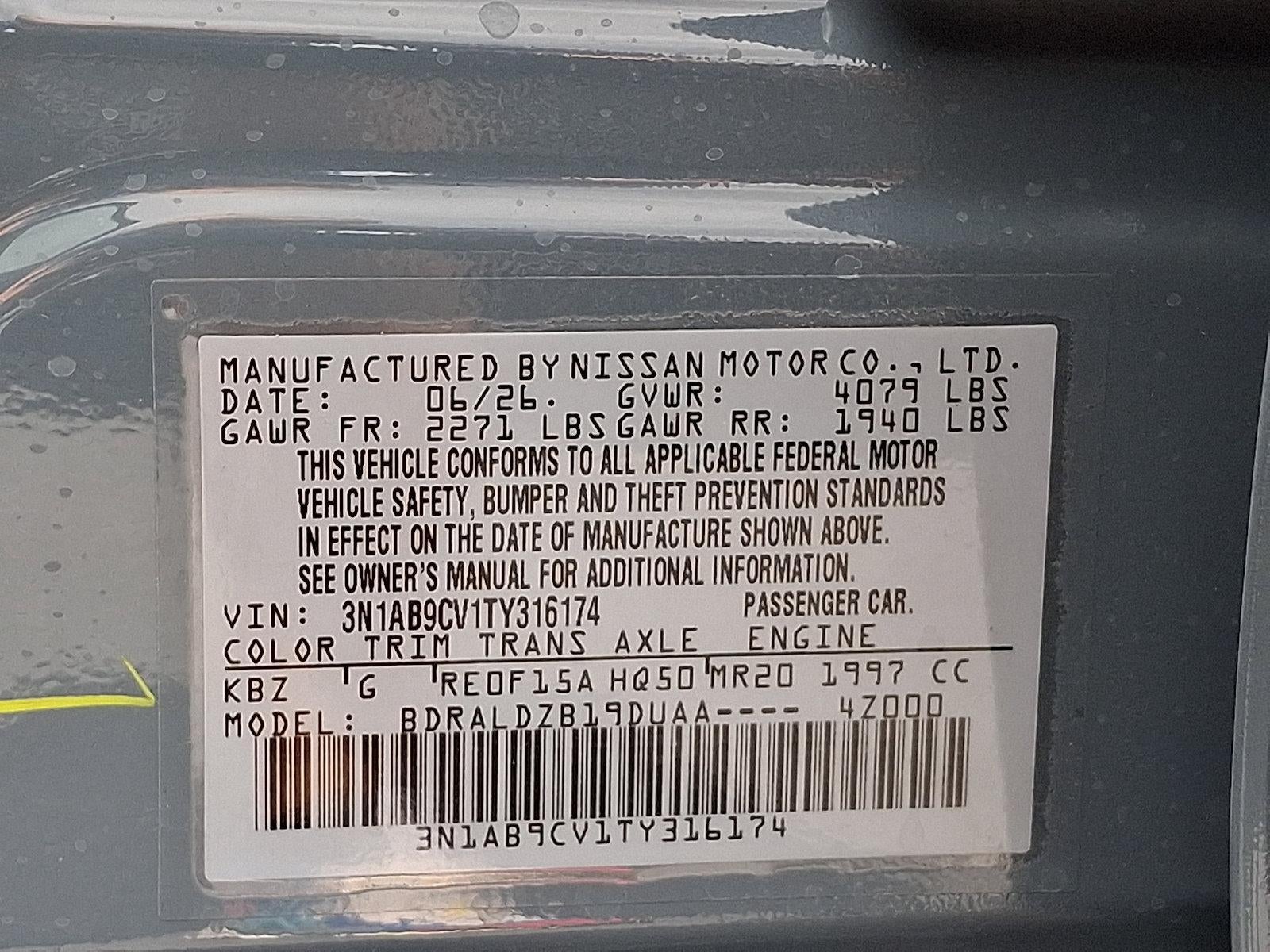 2026 Nissan Sentra SV