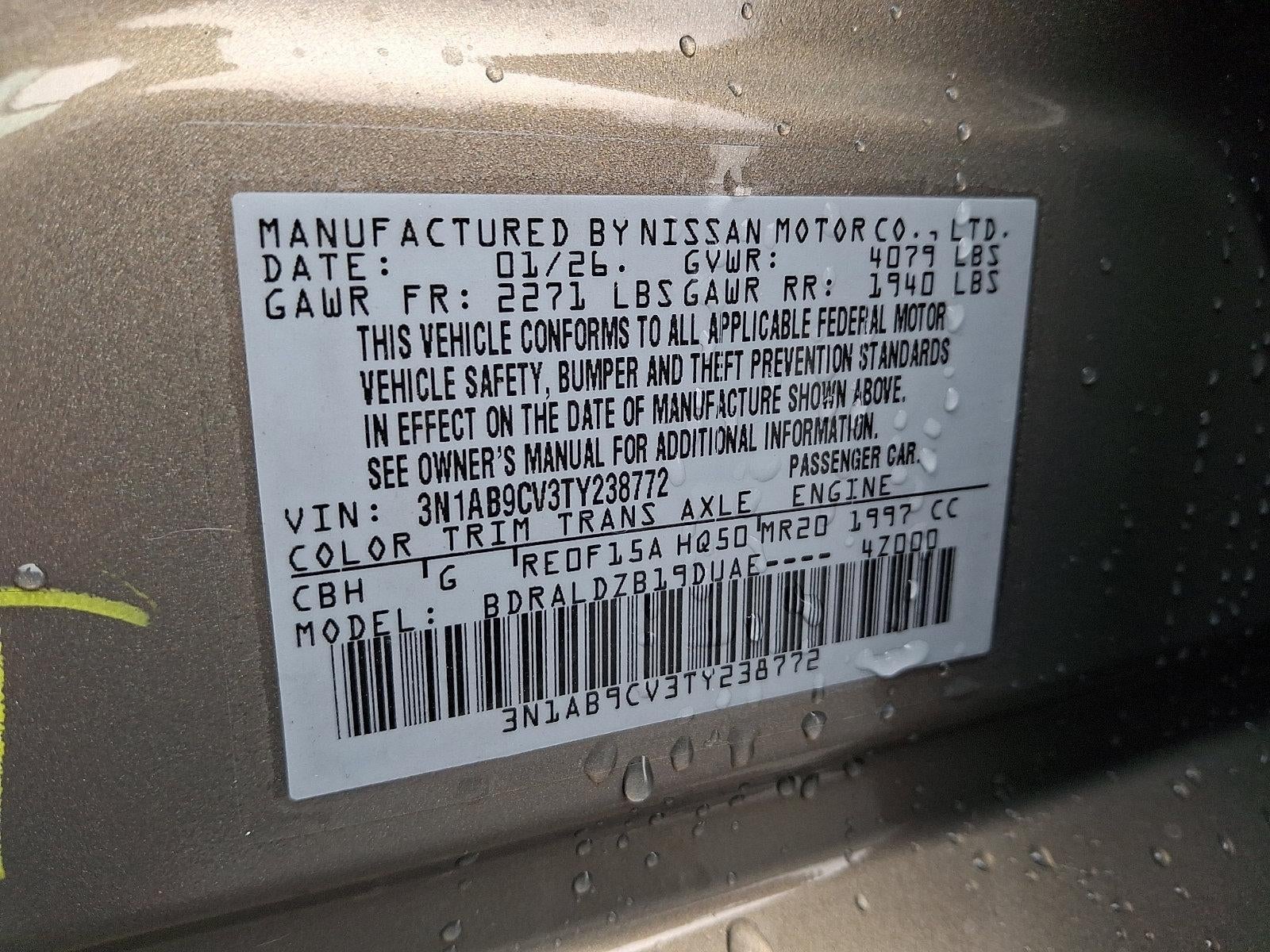 2026 Nissan Sentra SV