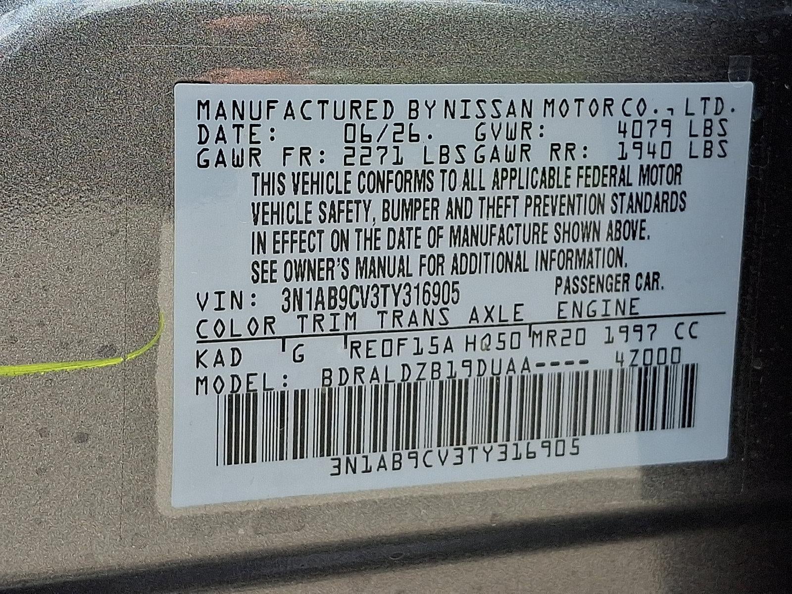 2026 Nissan Sentra SV