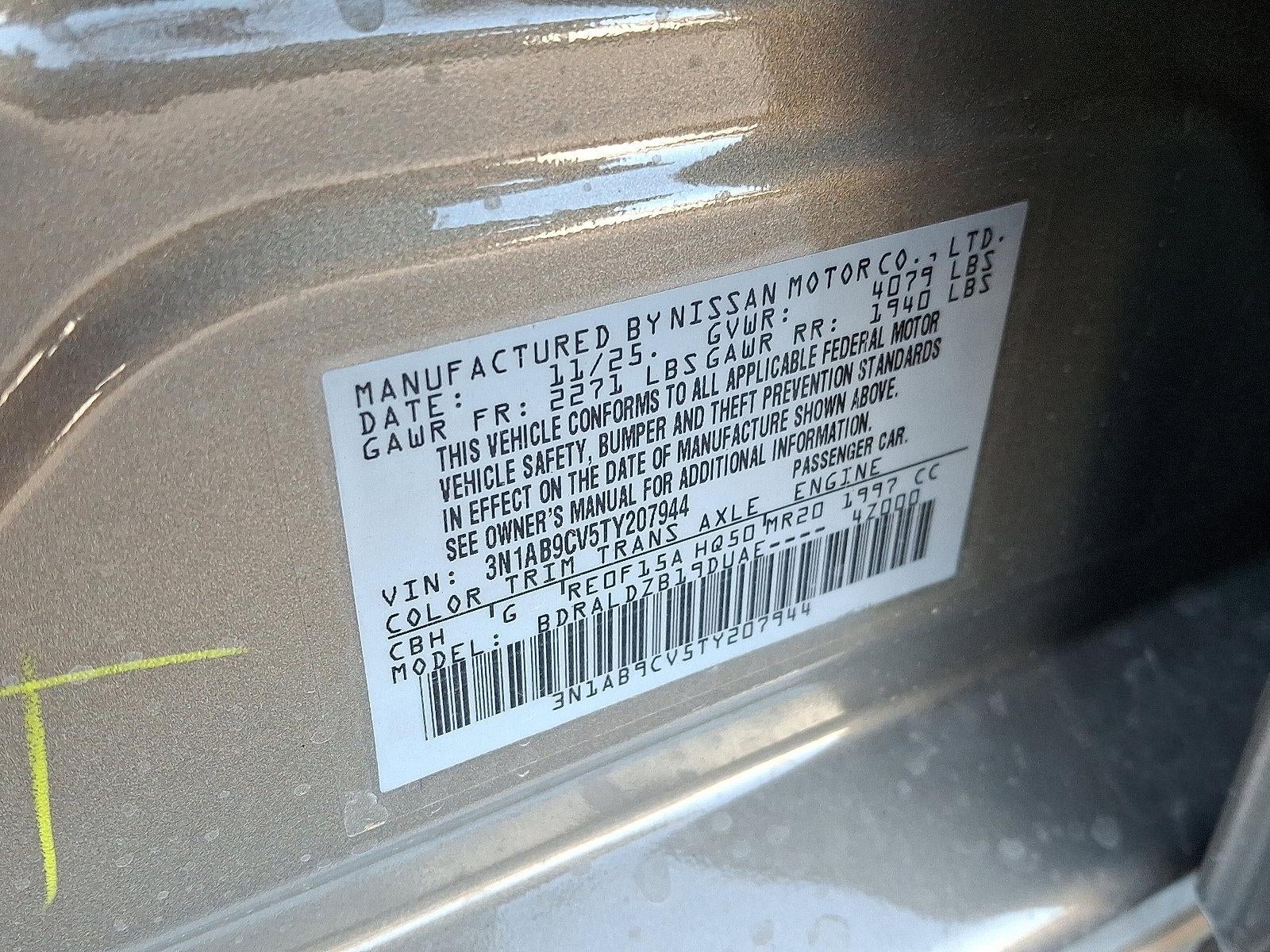 2026 Nissan Sentra SV