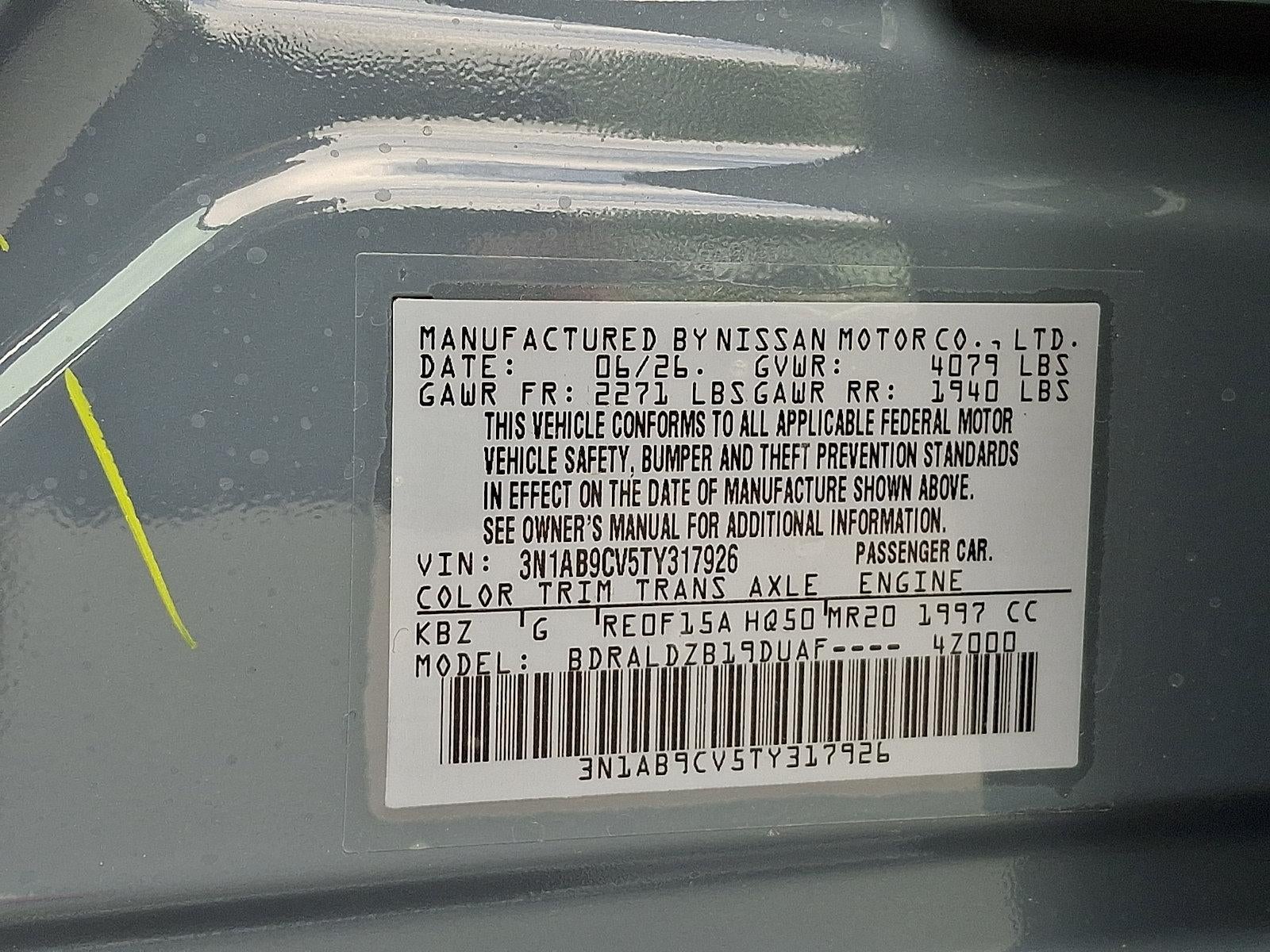 2026 Nissan Sentra SV