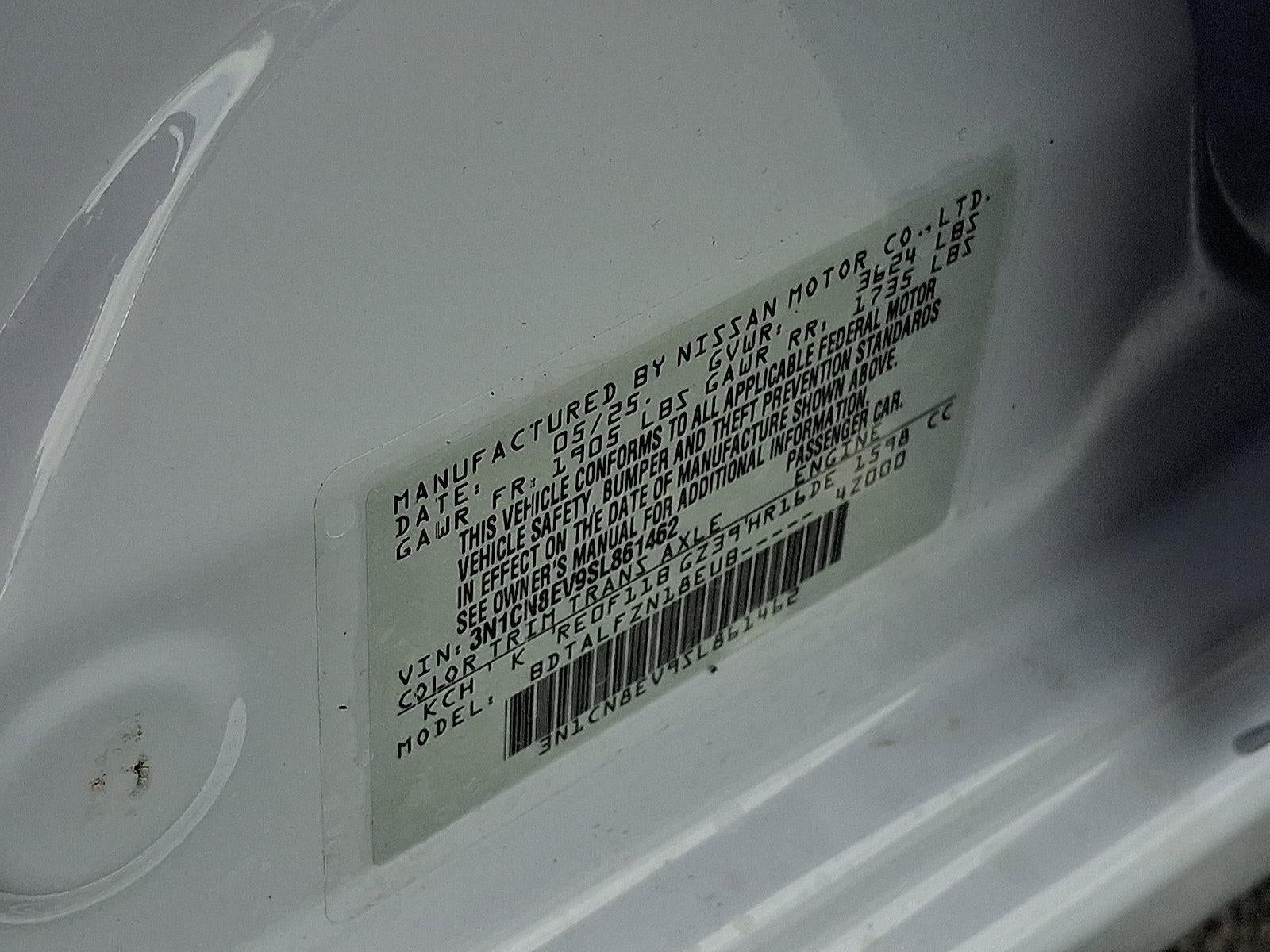 2025 Nissan Versa SV