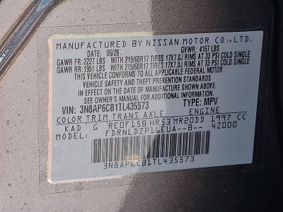2026 Nissan Kicks SV