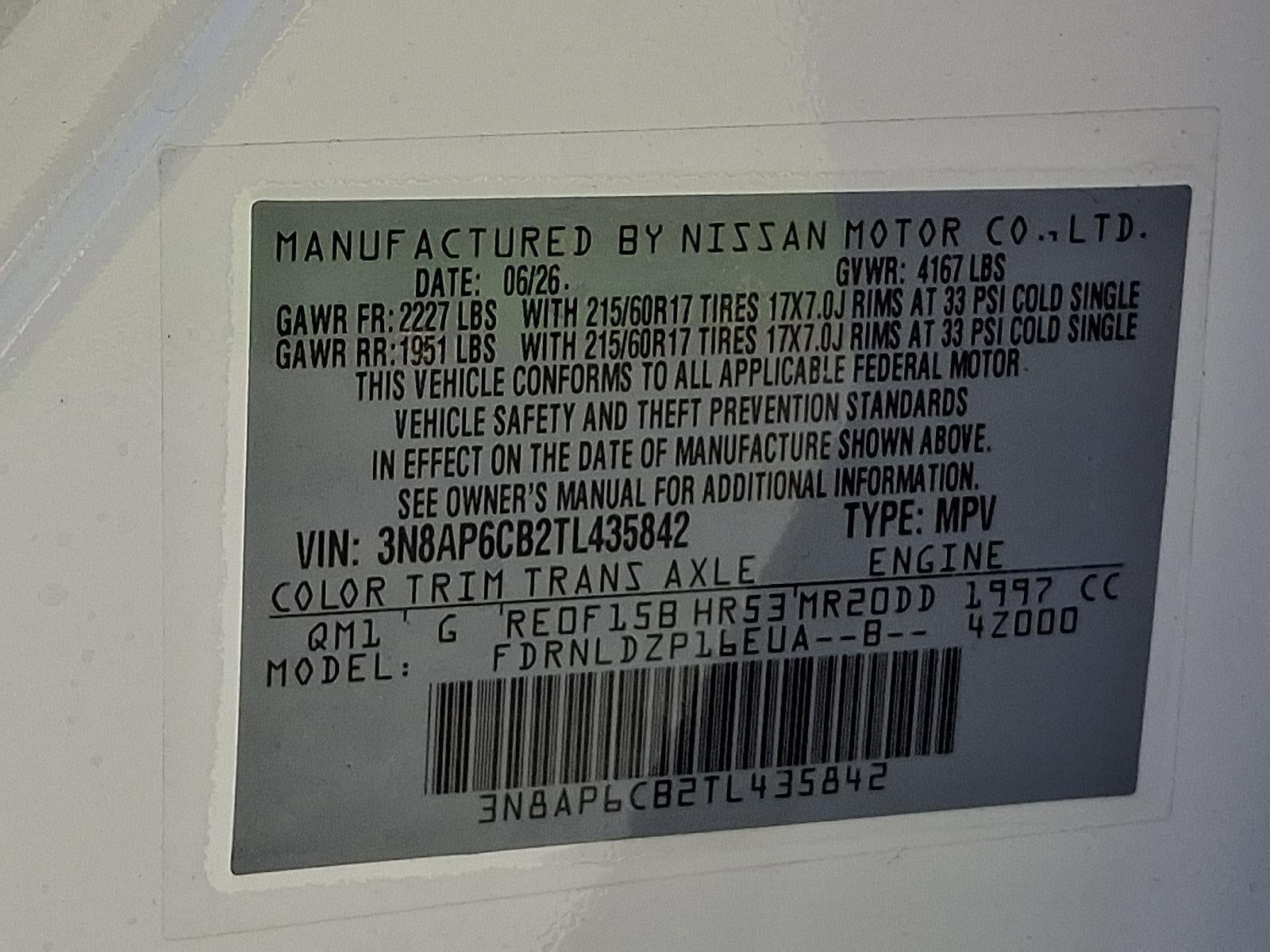 2026 Nissan Kicks SV