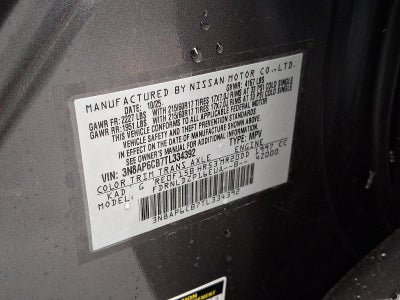 2026 Nissan Kicks SV