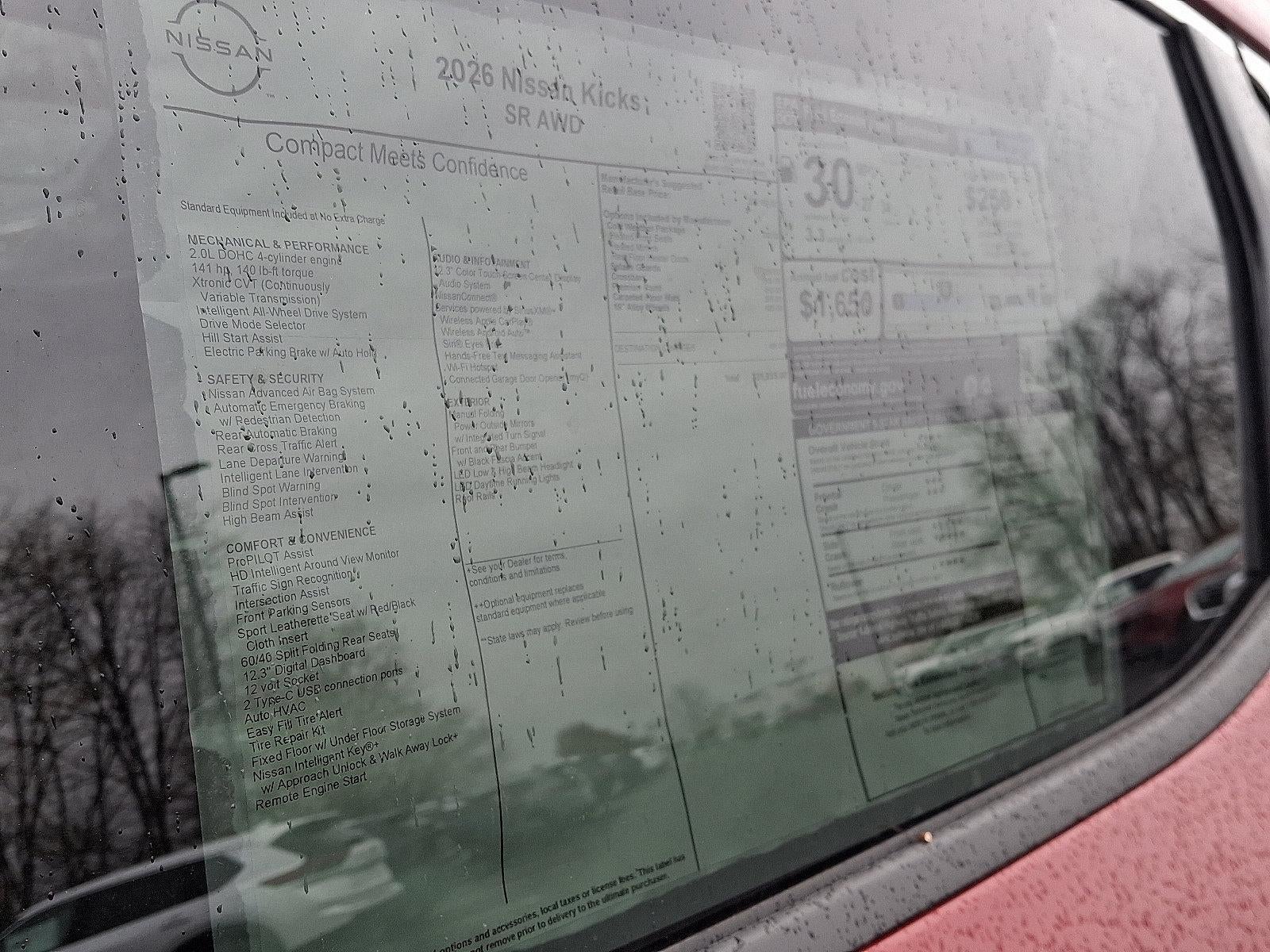 2026 Nissan Kicks SR