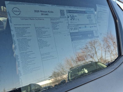 2026 Nissan Kicks SR