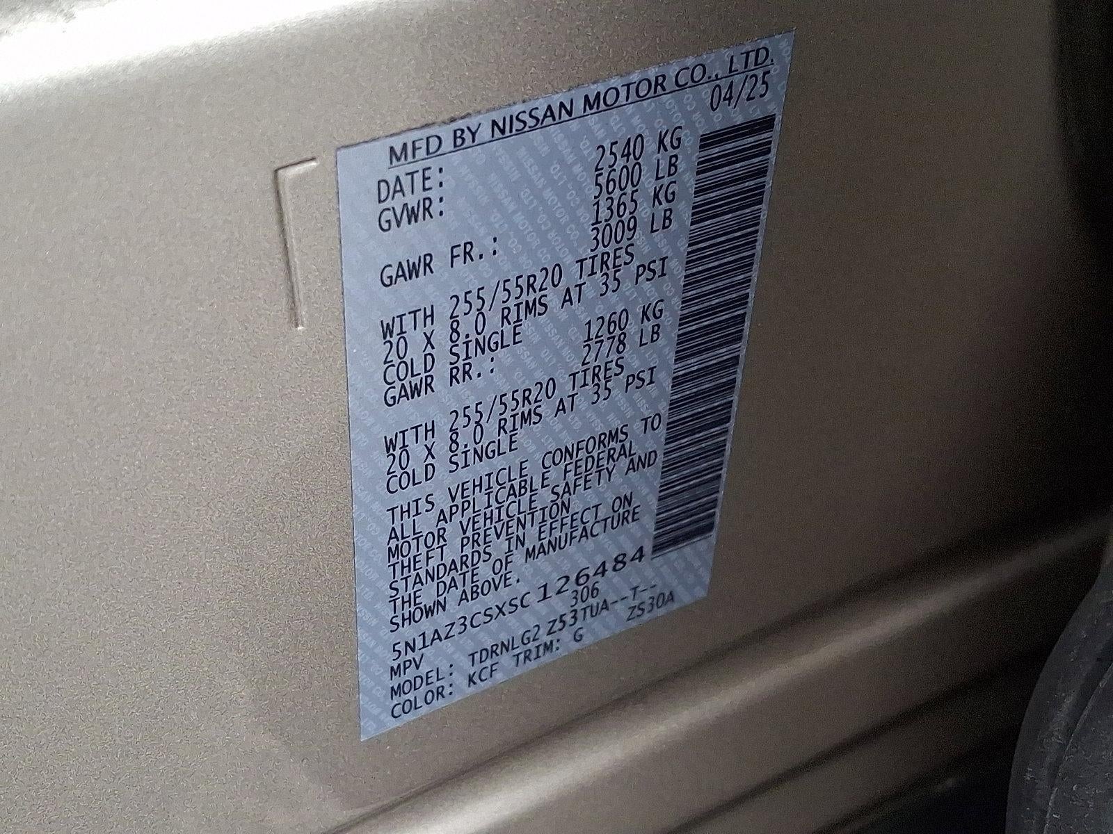 2025 Nissan Murano AWD SL