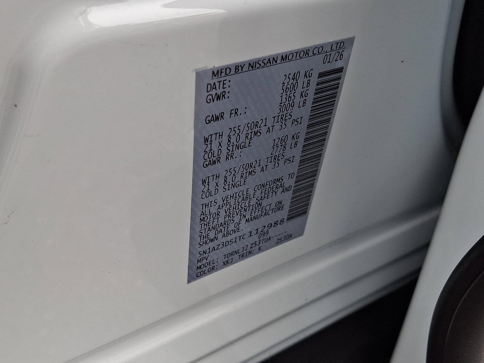 2026 Nissan Murano Platinum