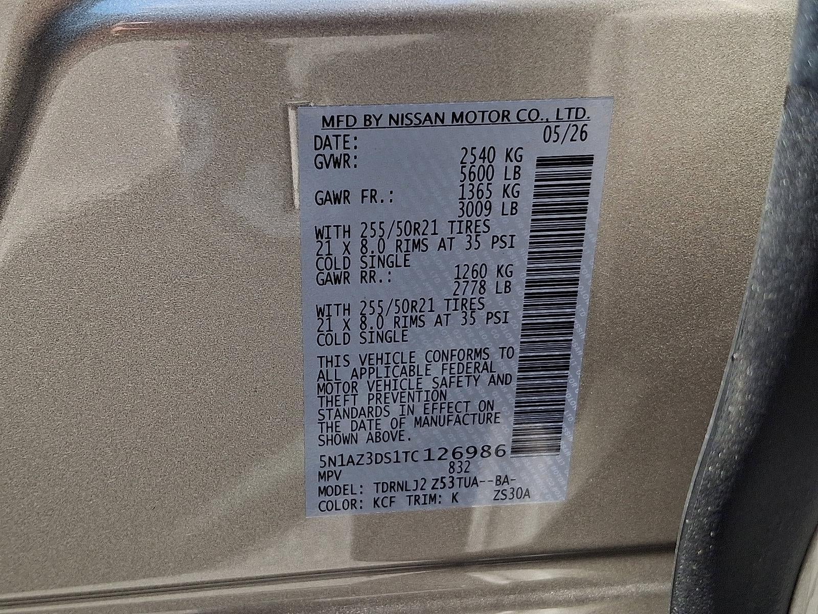 2026 Nissan Murano Platinum
