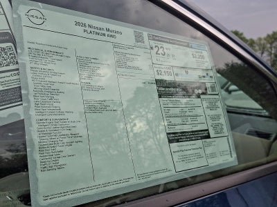 2026 Nissan Murano Platinum
