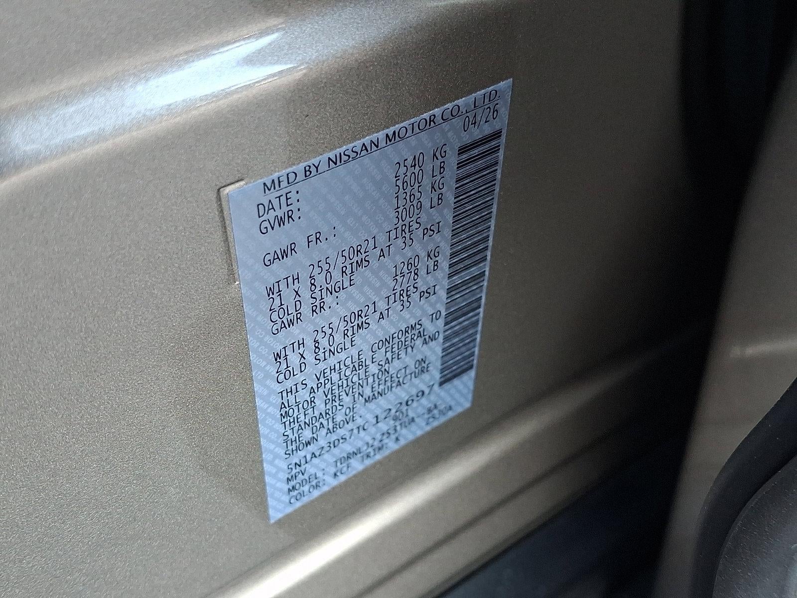 2026 Nissan Murano Platinum