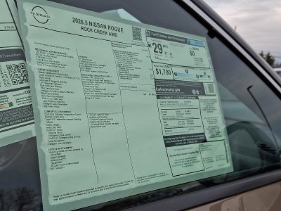 2026 Nissan Rogue Rock Creek®