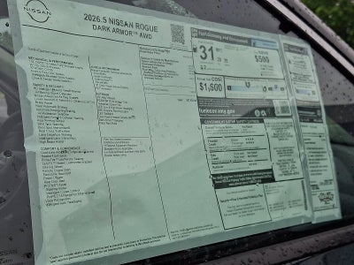 2026 Nissan Rogue Dark Armor™