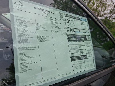 2026 Nissan Rogue SV