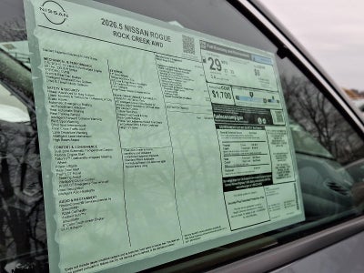 2026 Nissan Rogue Rock Creek®