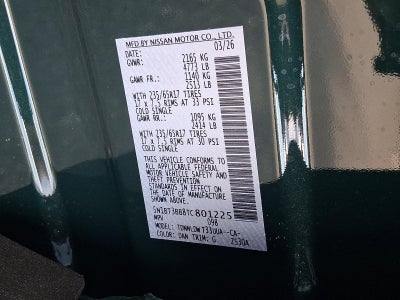 2026 Nissan Rogue Rock Creek®