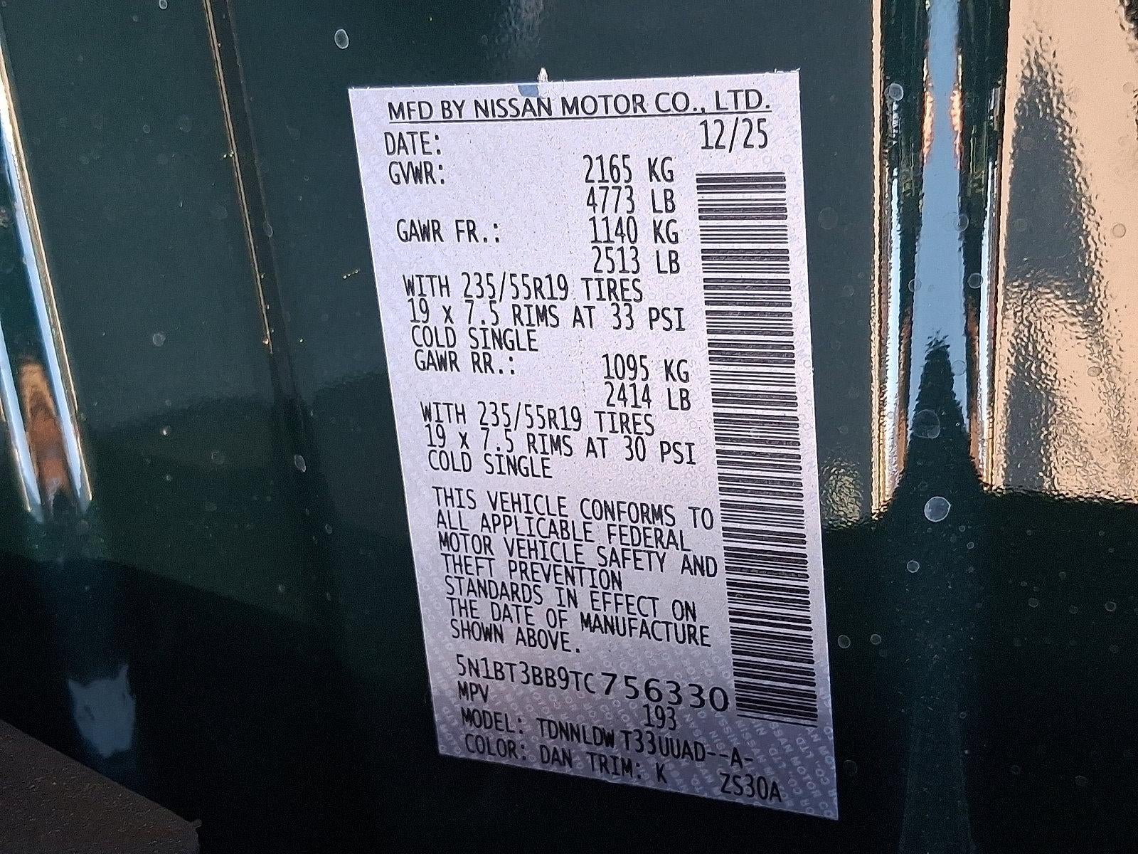 2026 Nissan Rogue 2026.5 AWD Dark Armor