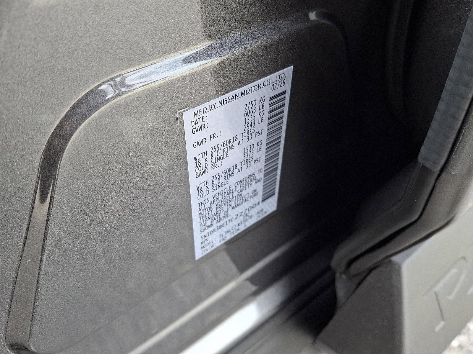 2026 Nissan Pathfinder SV