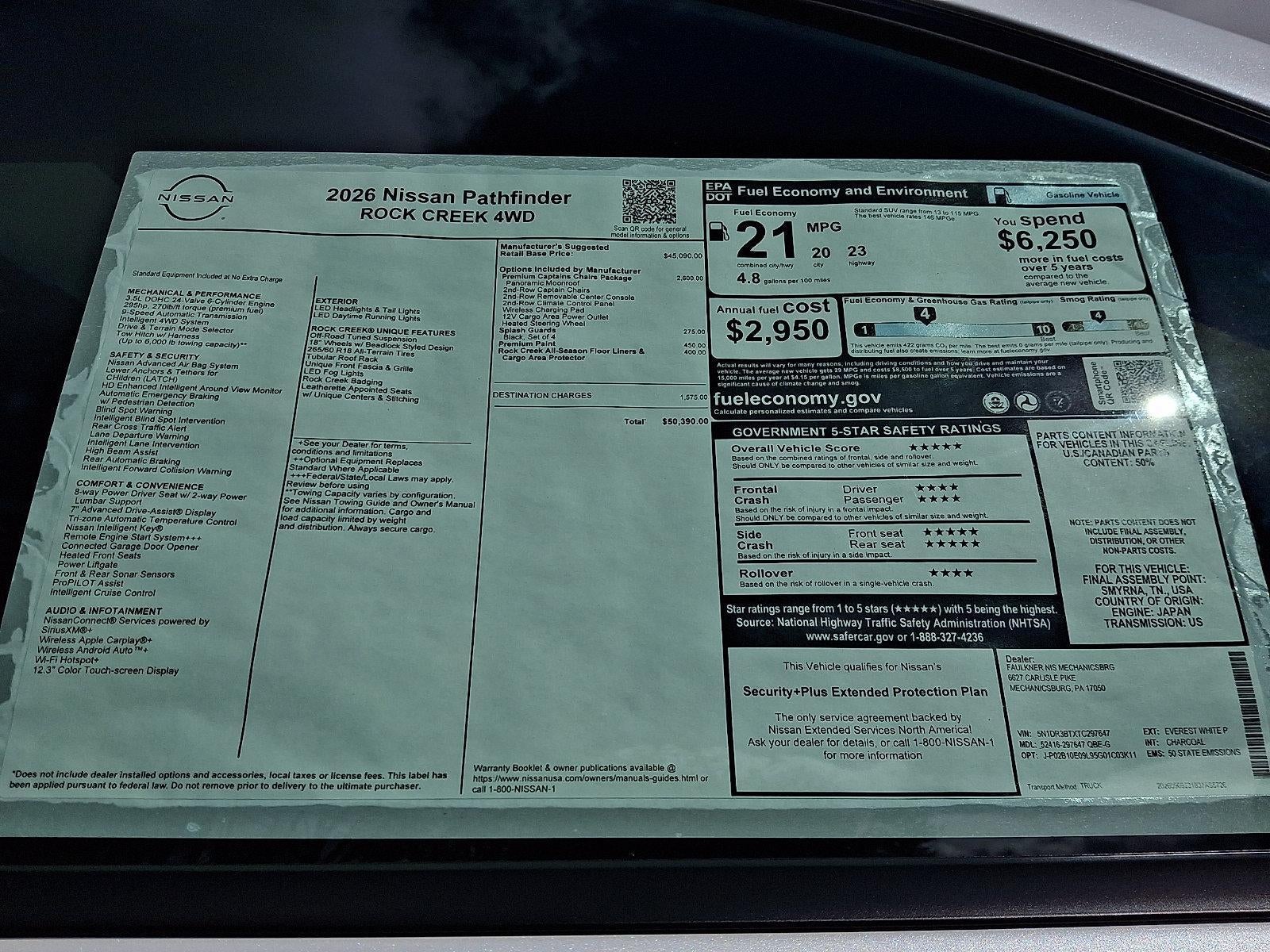 2026 Nissan Pathfinder Rock Creek®