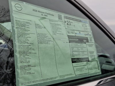 2026 Nissan Pathfinder SL