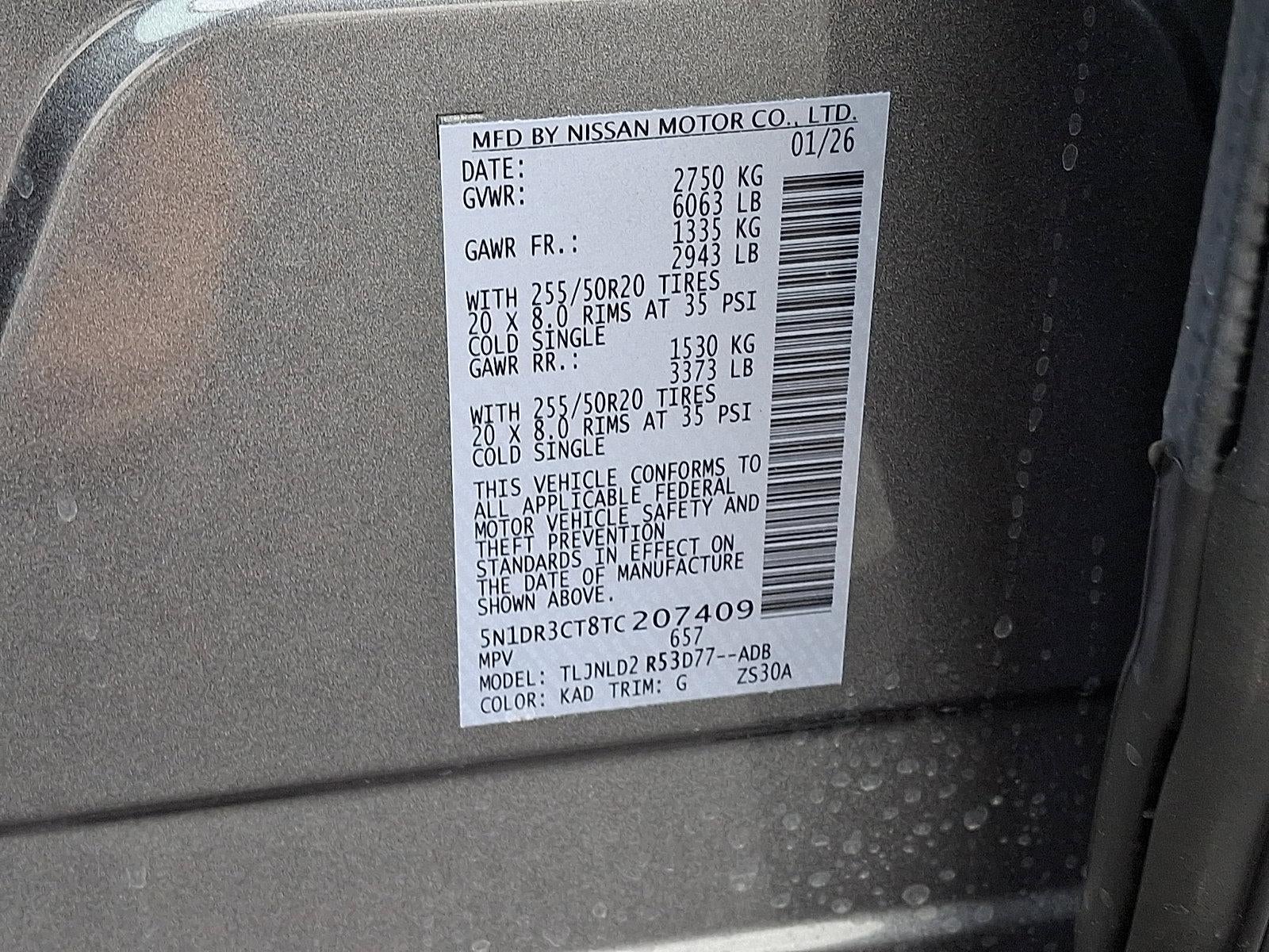 2026 Nissan Pathfinder SL