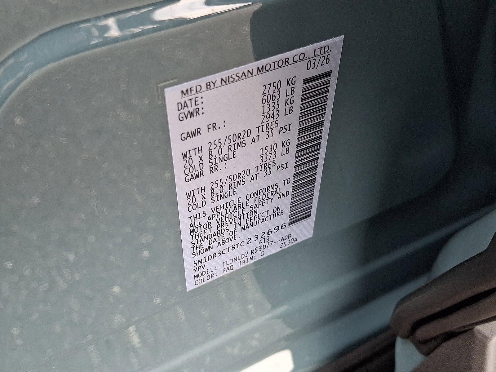 2026 Nissan Pathfinder SL 4WD