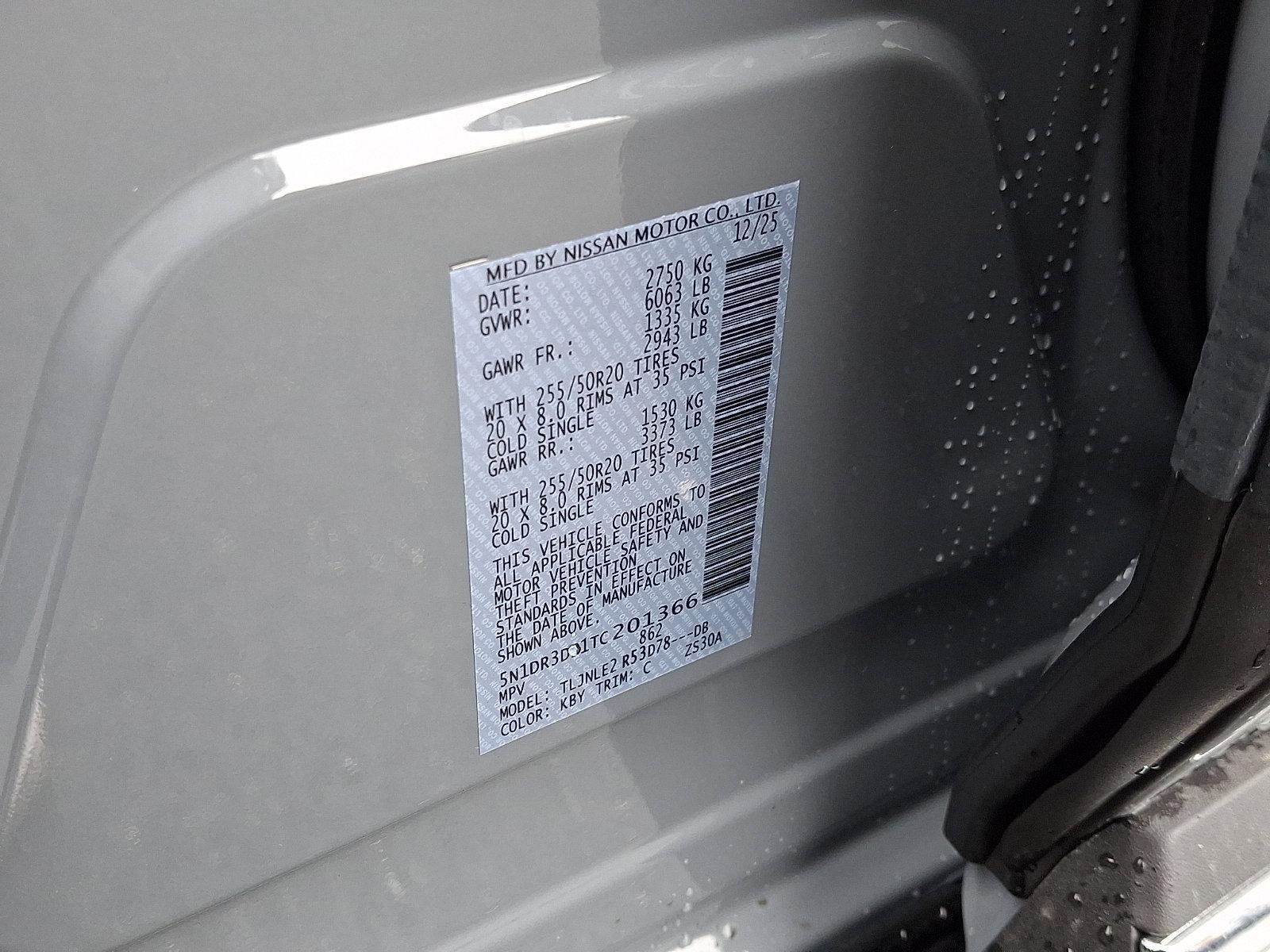 2026 Nissan Pathfinder Platinum