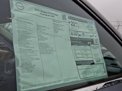 2026 Nissan Pathfinder Platinum