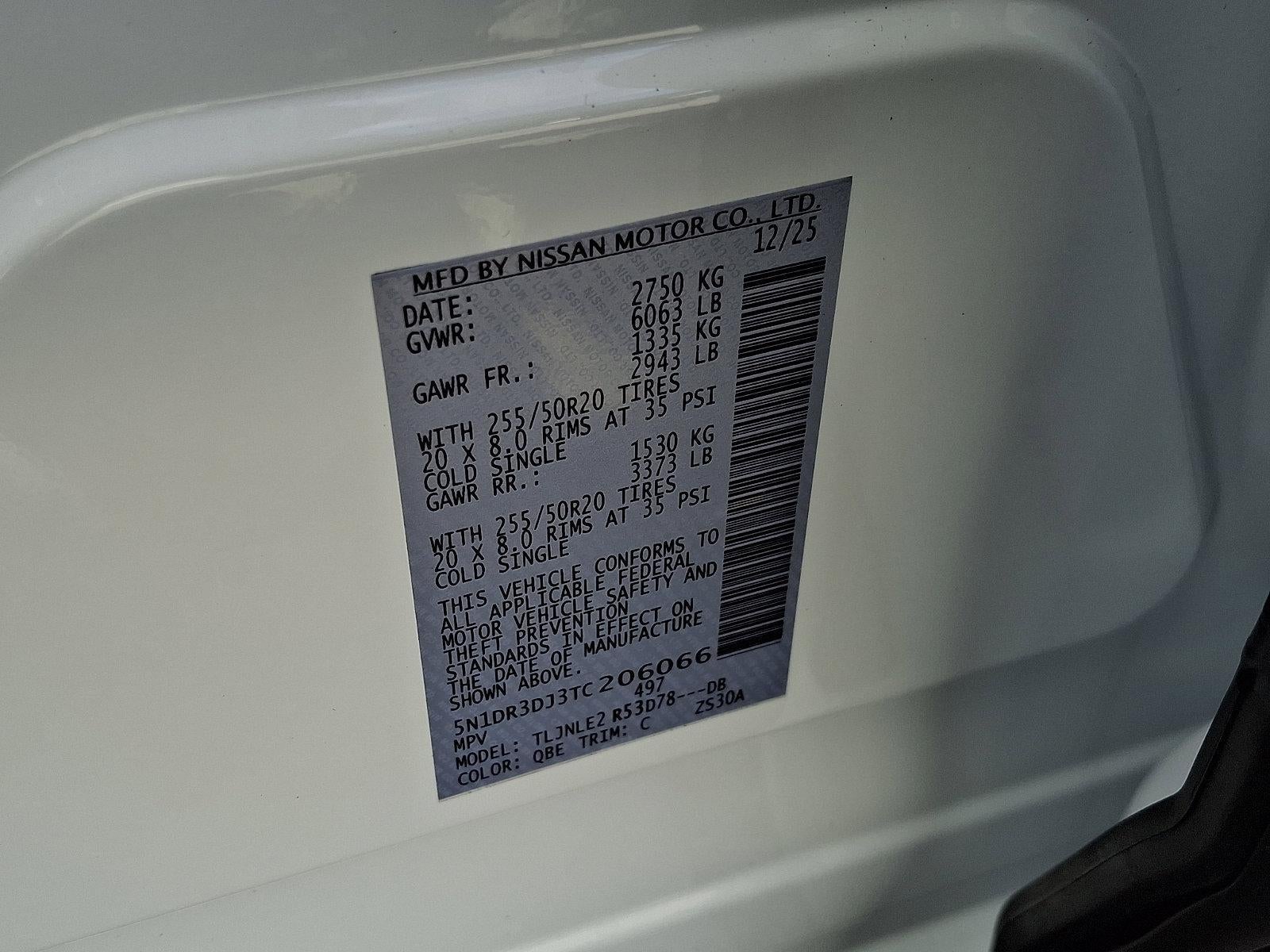 2026 Nissan Pathfinder Platinum