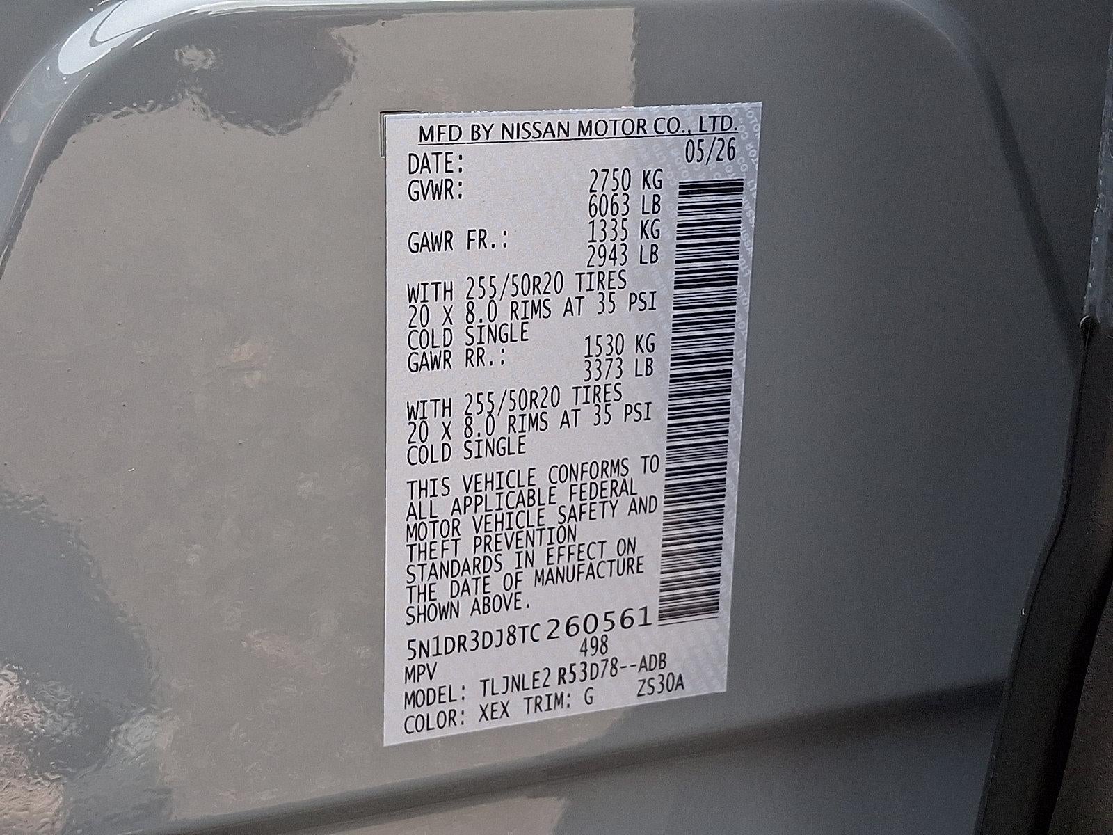 2026 Nissan Pathfinder Platinum