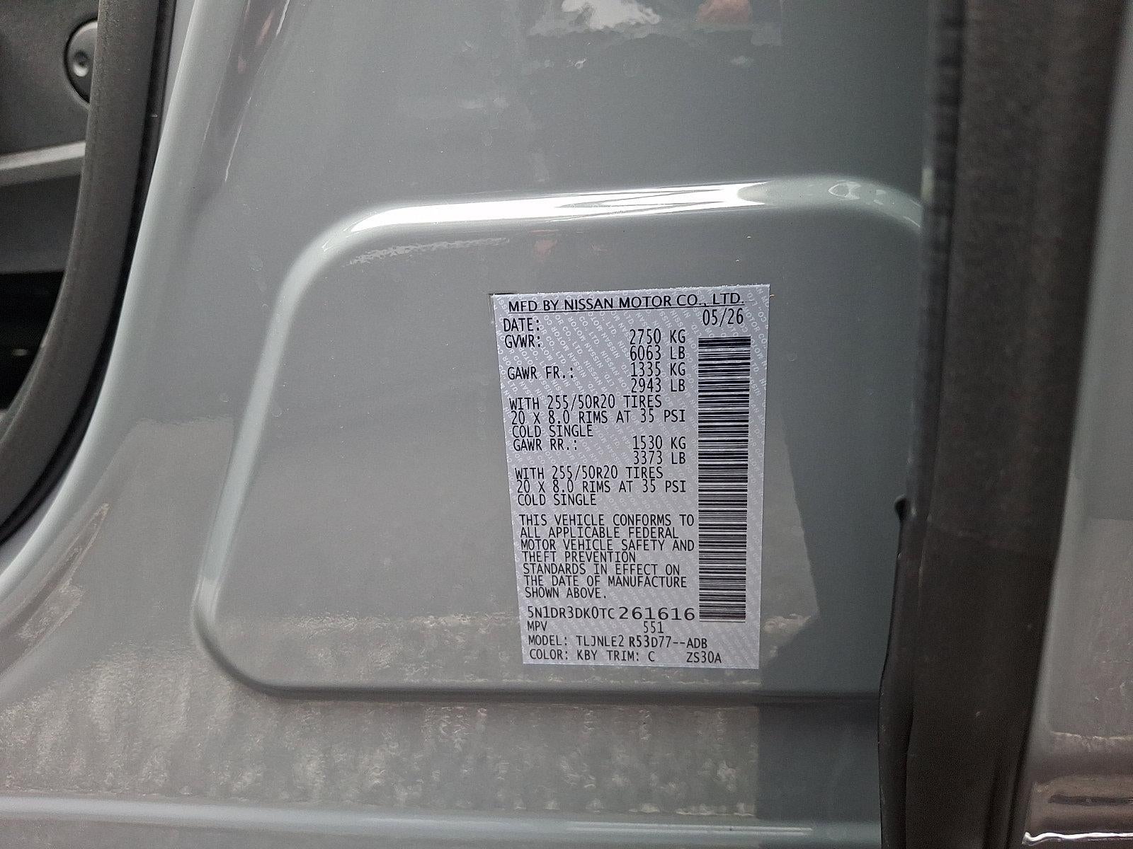 2026 Nissan Pathfinder Platinum