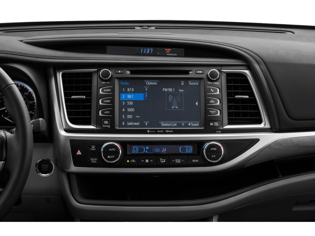 2019 Toyota Highlander Limited Platinum V6 AWD (Natl)