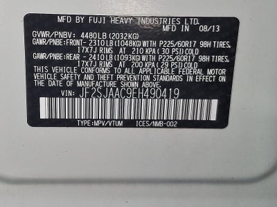 2014 Subaru Forester 2.5i Automatic