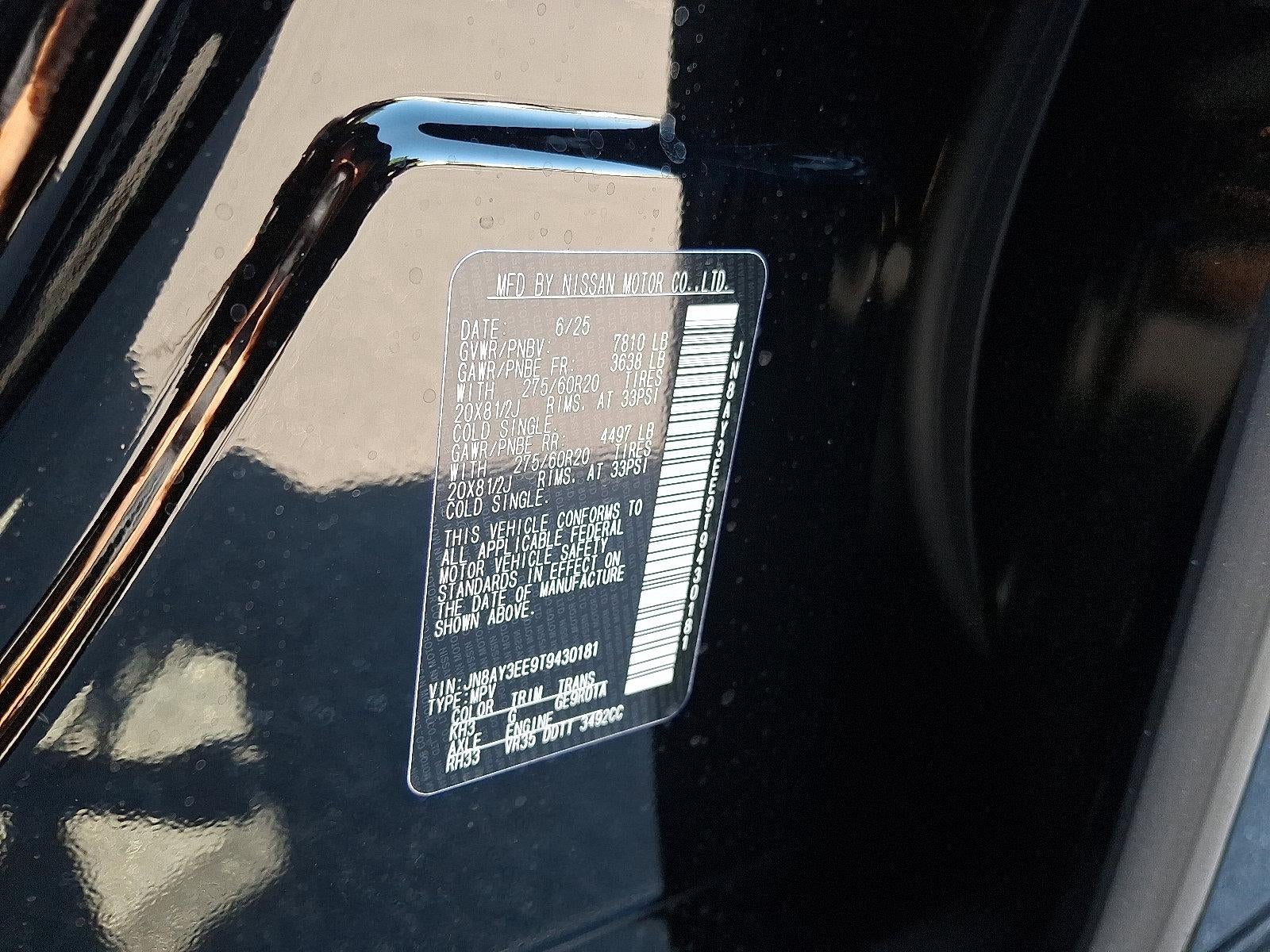 2026 Nissan Armada Platinum