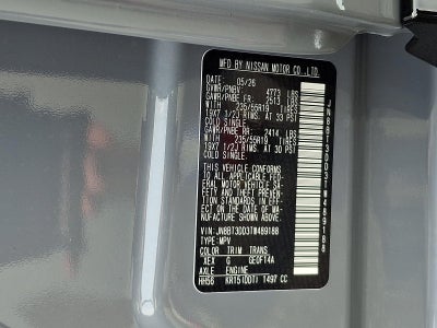 2026 Nissan Rogue 2026.5 AWD Platinum