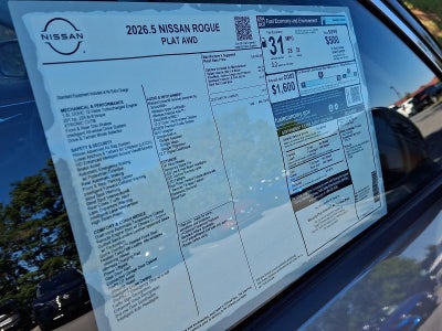2026 Nissan Rogue Platinum