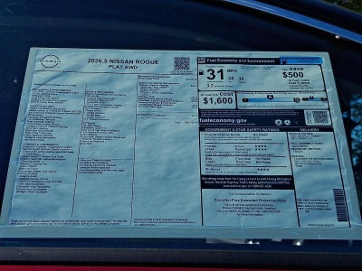 2026 Nissan Rogue Platinum