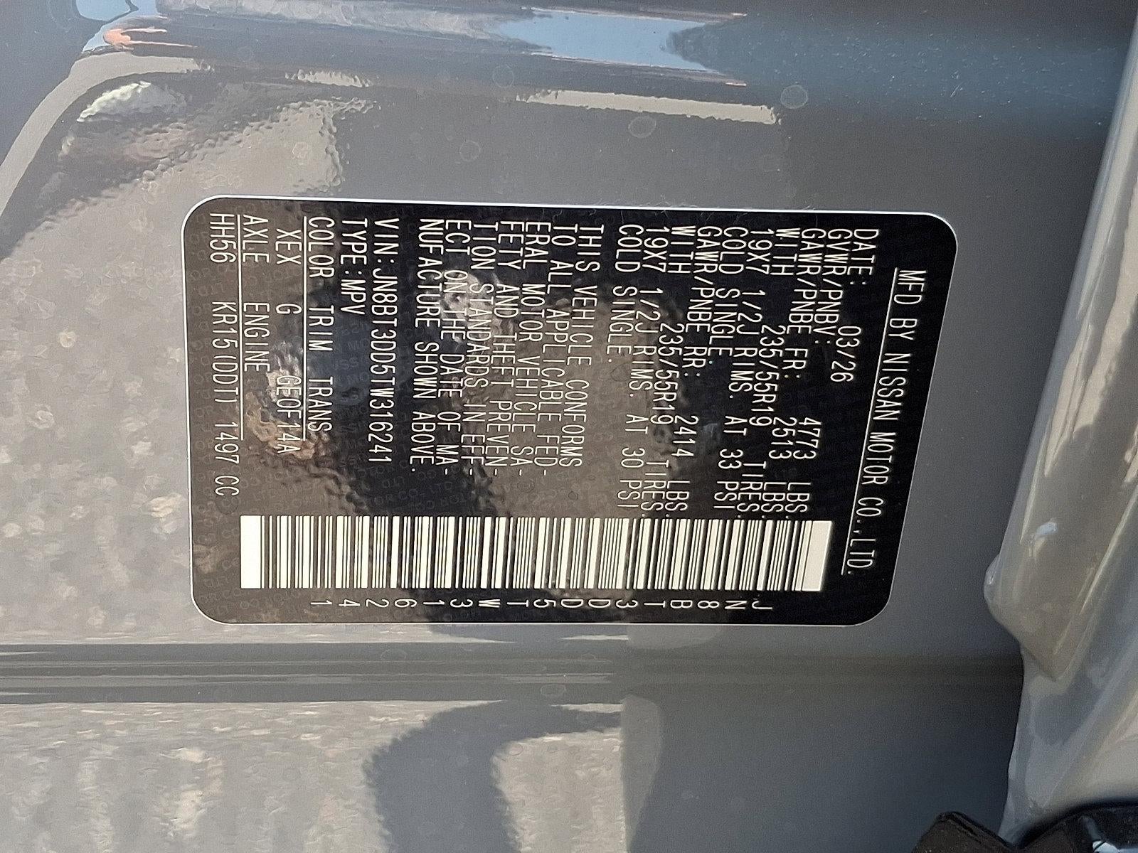 2026 Nissan Rogue 2026.5 AWD Platinum