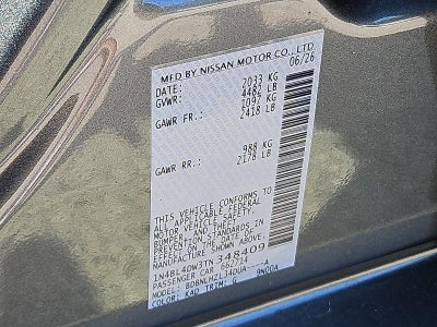 2026 Nissan Altima SV AWD