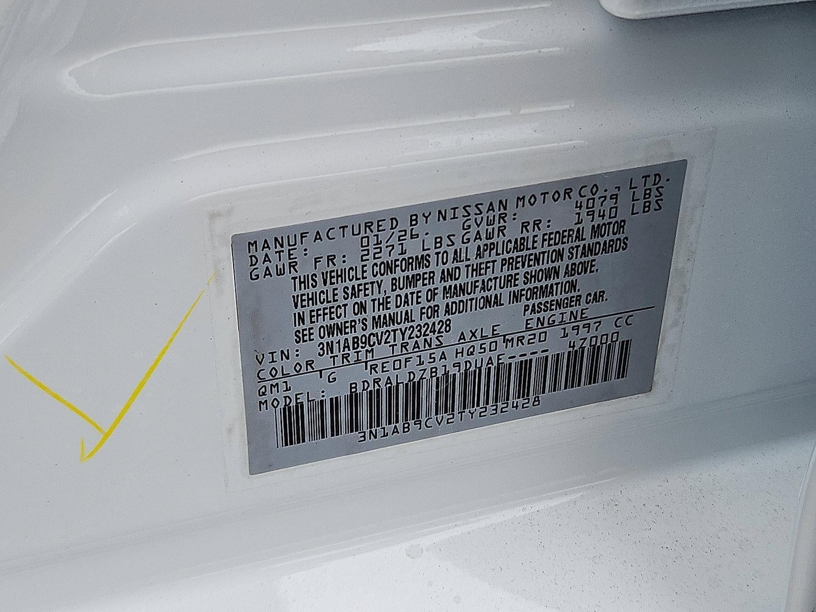 2026 Nissan Sentra SV