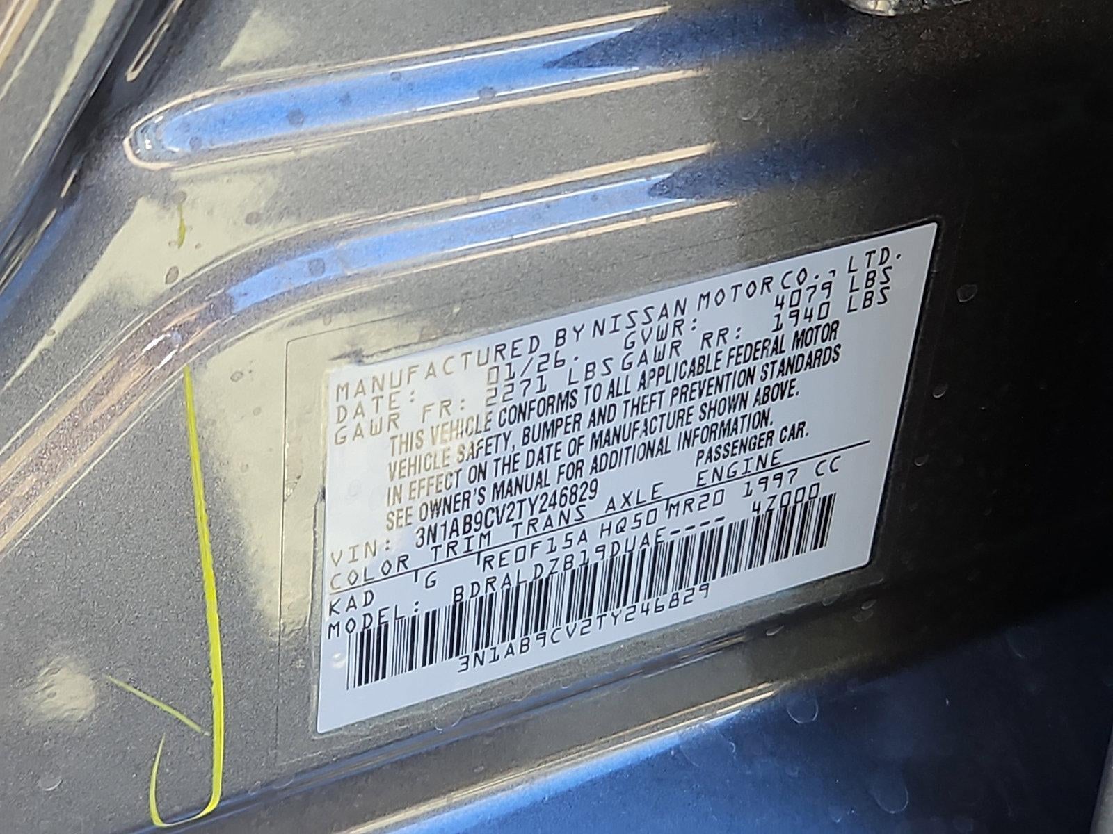 2026 Nissan Sentra SV